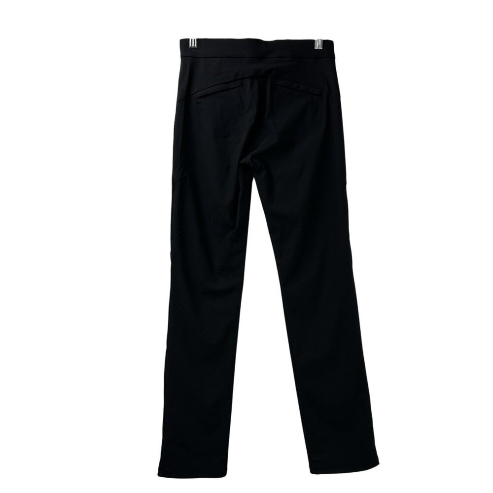 Athleta Wander Stash Skinny Pant Size 0  Black Nylon Hiking Outdoor Ankle Zipper - Picture 3 of 16